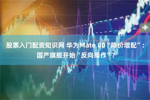 股票入门配资知识网 华为Mate 80“降价增配”: 国产旗舰开始“反向操作”?